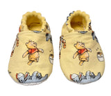 Winnie the Pooh and Friends, Cotton Fleece Lined Crib Shoes